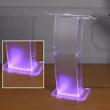 Load image into Gallery viewer, ACRYLIC ROSTRUM WITH LED LIGHT

