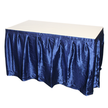 Load image into Gallery viewer, BANQUET TABLE WITH CLOTH OR SKIRTING | RECTANGLE (2&#39; X 4&#39;)
