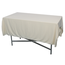 Load image into Gallery viewer, BANQUET TABLE WITH CLOTH OR SKIRTING | RECTANGLE (2&#39; X 4&#39;)
