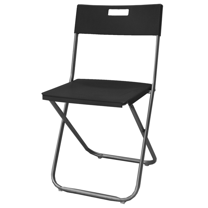 FOLDABLE CHAIR | BACKREST (BLACK)