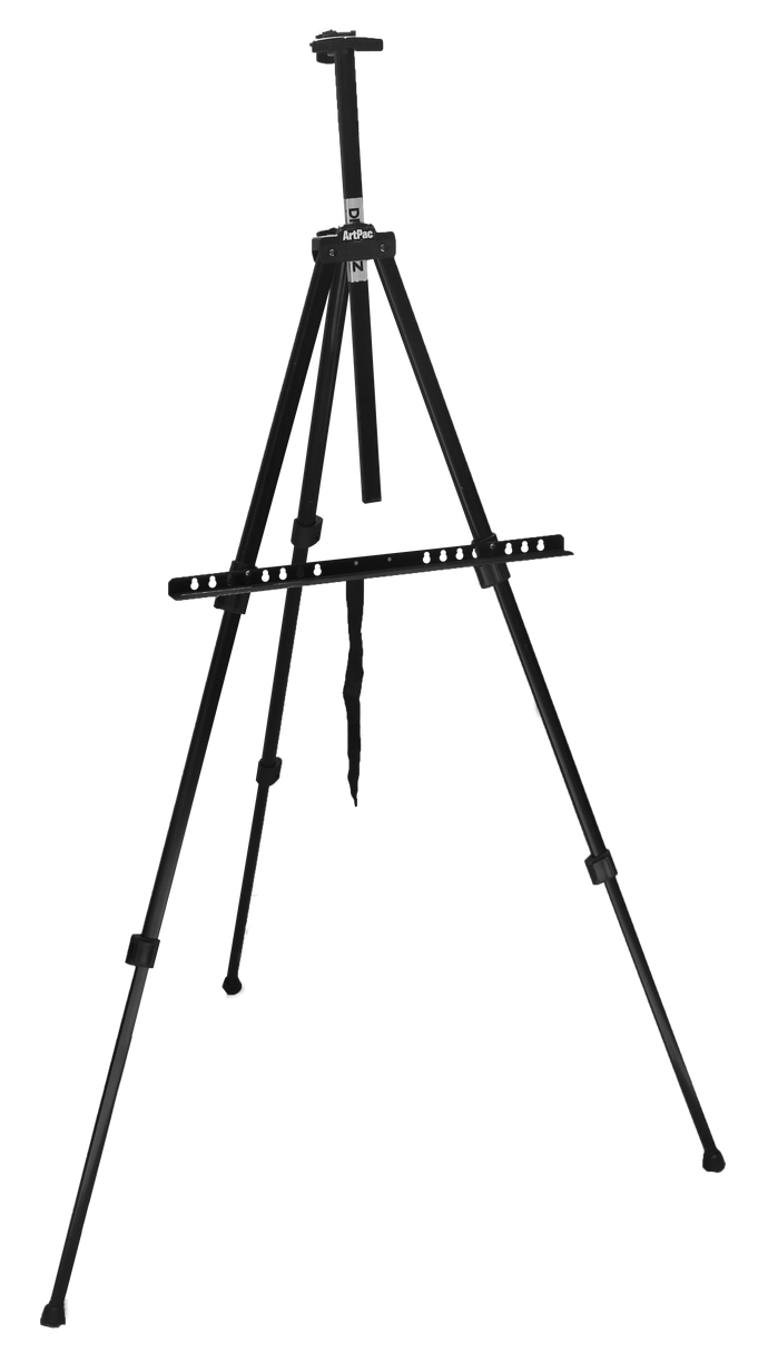 POSTER & SIGNAGE STAND (PLASTIC EASEL STAND - BLACK)