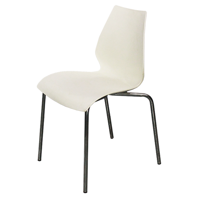 MODERN RECEPTION - GUEST CHAIR (WHITE)